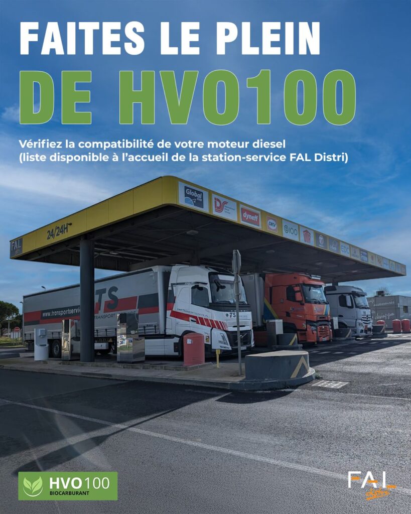 Faites le plein de HVO100