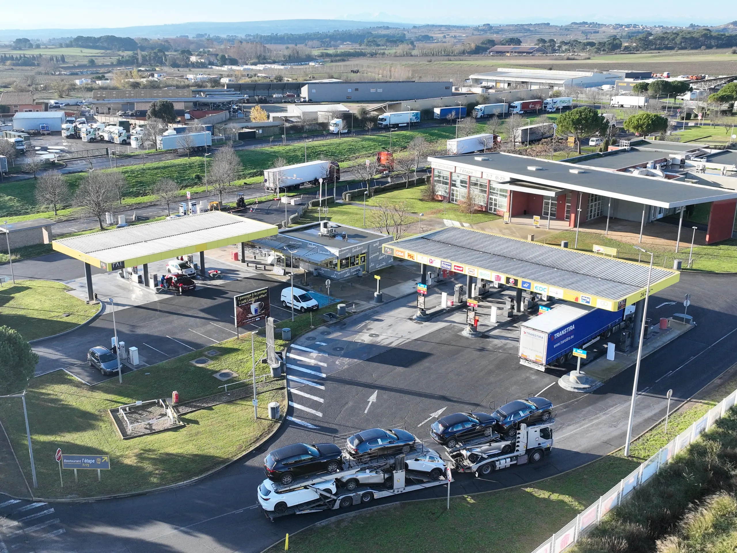 Station-service FAL Distri Vendres