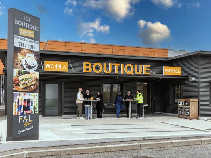 Boutiques station-service Toulouse Béziers – Les espaces de pause FAL DISTRI