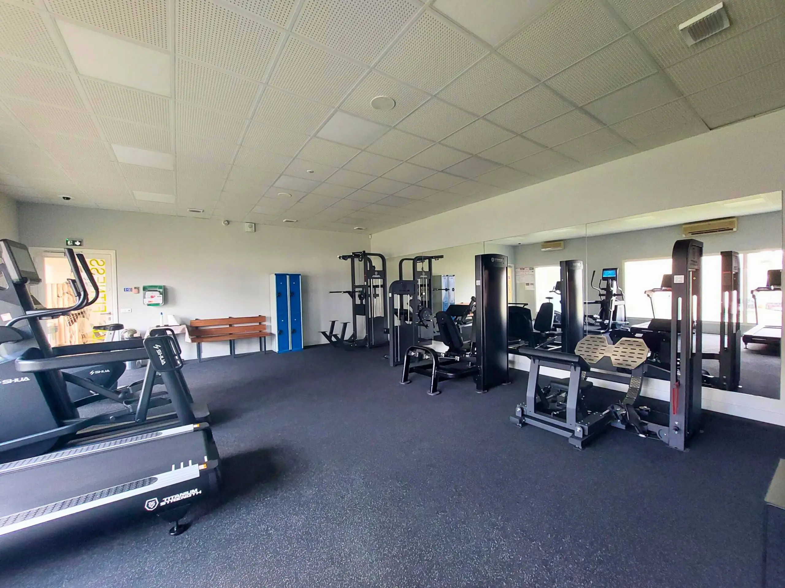 Salle de sport gratuite Truck Etape Béziers centre routier sécurisé poids lourds