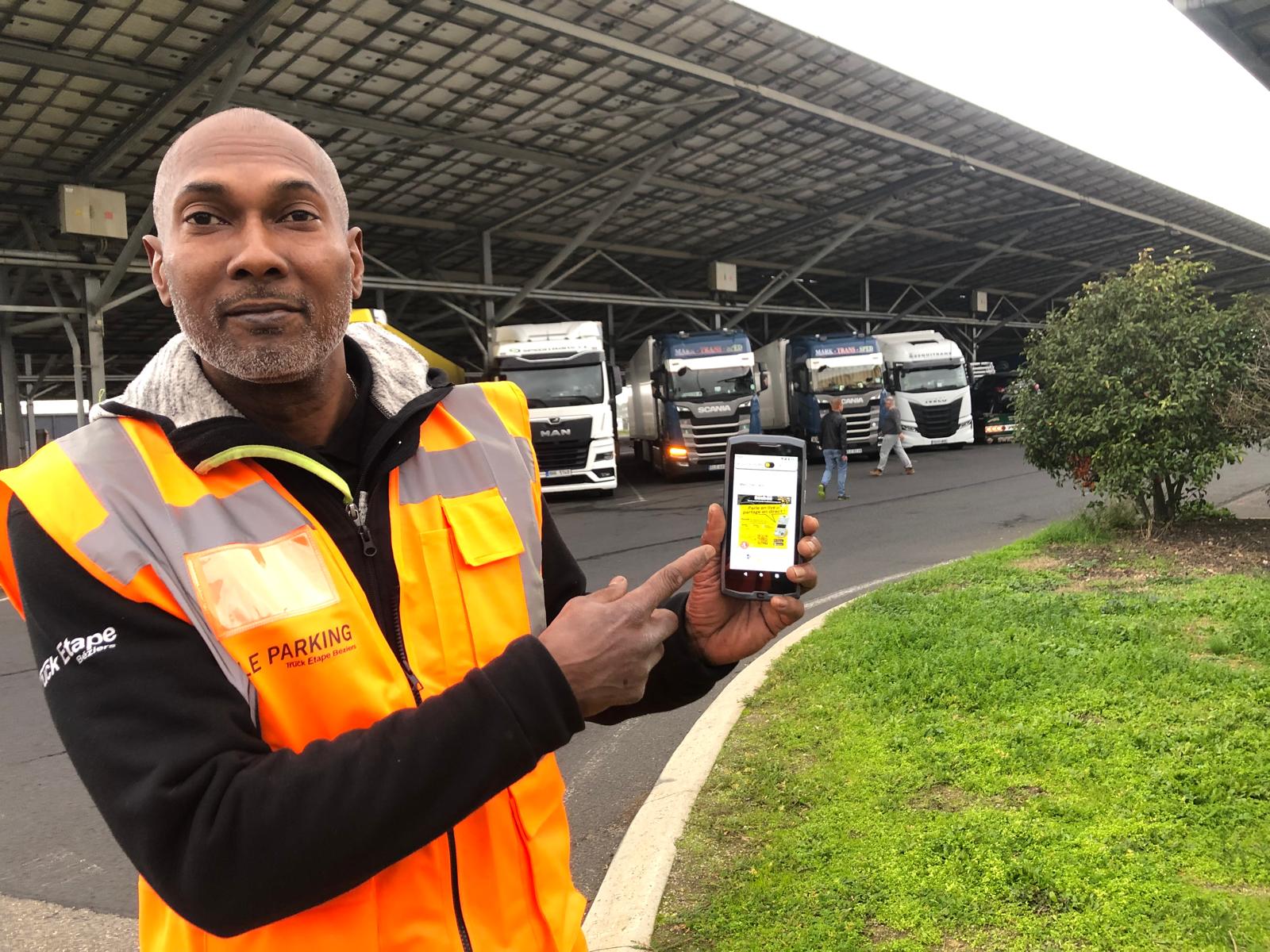 Truck Etape Béziers partenaire de SEEBEE