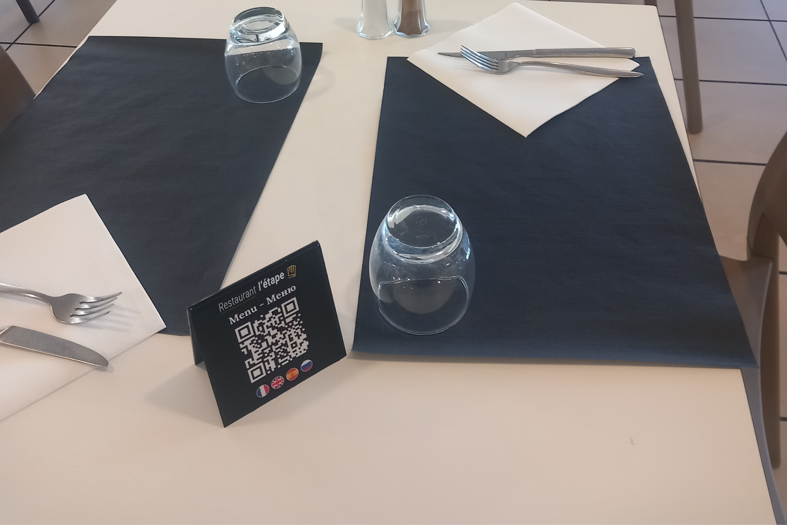 Bar-restaurant l'Etape service continu zone Via Europa Ouest proche Béziers Vendres
