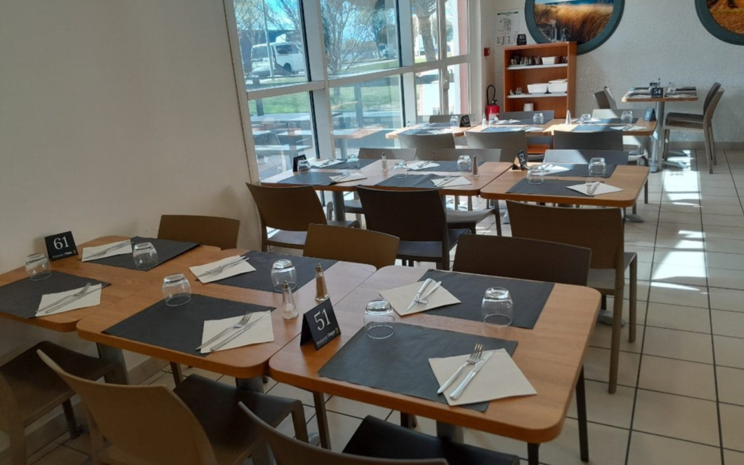 Un restaurant rénové et des espaces modernisés chez Étape Béziers