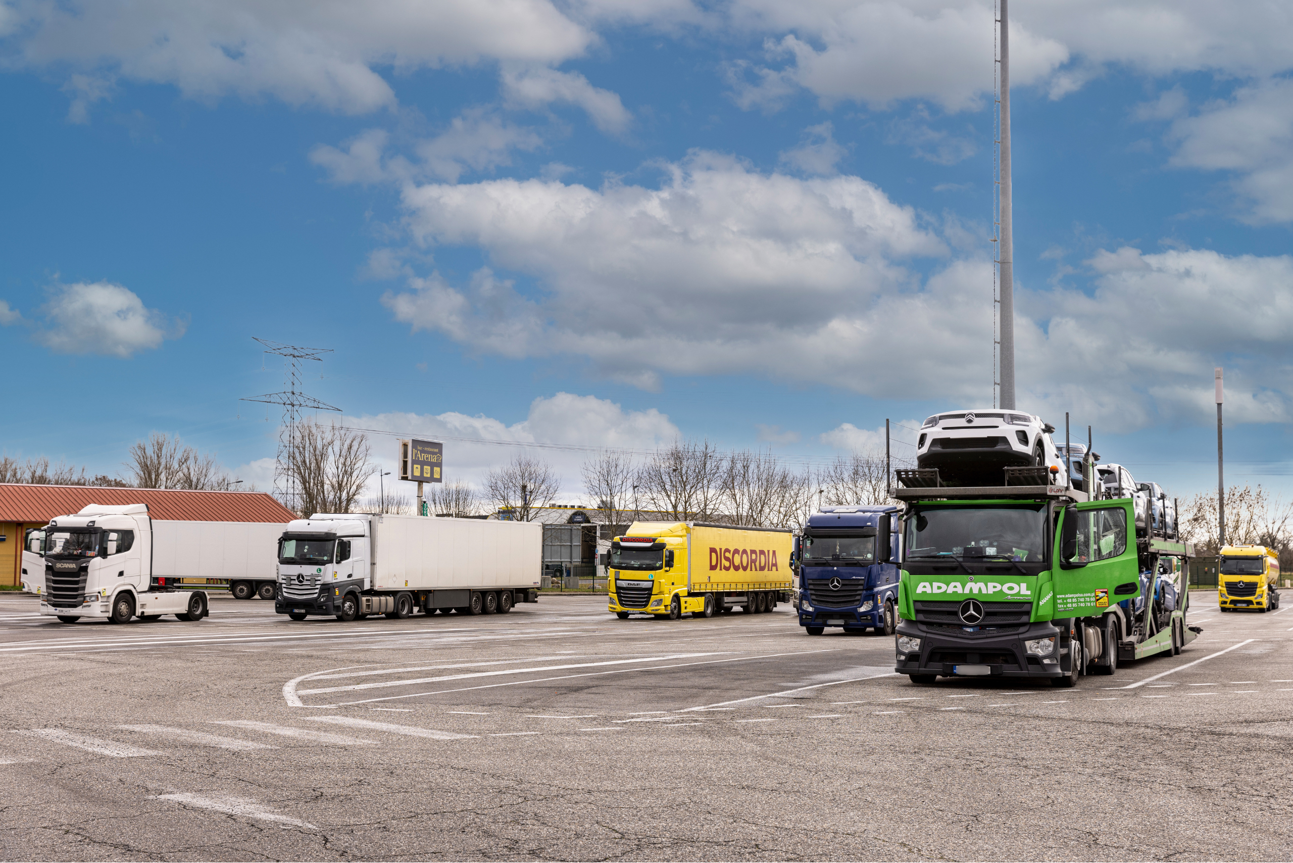 Complexe routier sécurisé poids lourds Truck Arena 31 Toulouse Eurocentre Castelnau-d'Estrétefonds
